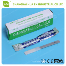 Scalpels desechables estilo afilado de alta calidad CE ISO FDA en China